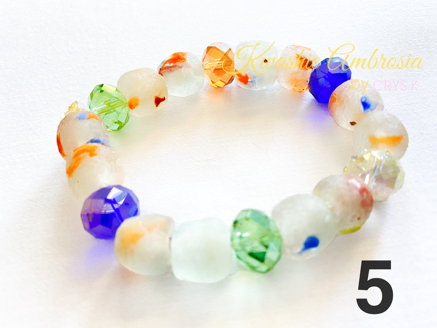 African Stone & Crystal Bracelets