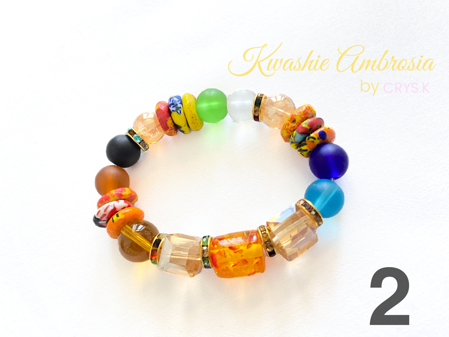 African Stone & Crystal Bracelets