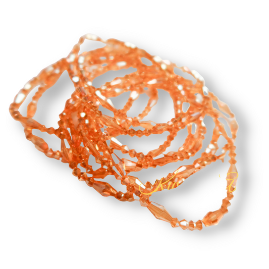 Crystal Anklet - Soft Gold