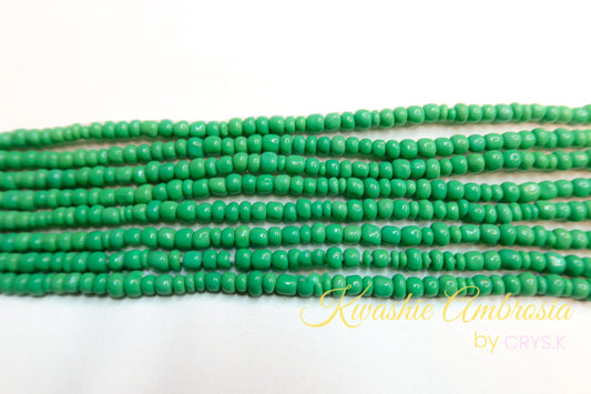 Green Waist Trimming Beads