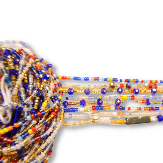 Blue Waist Bead Bundle