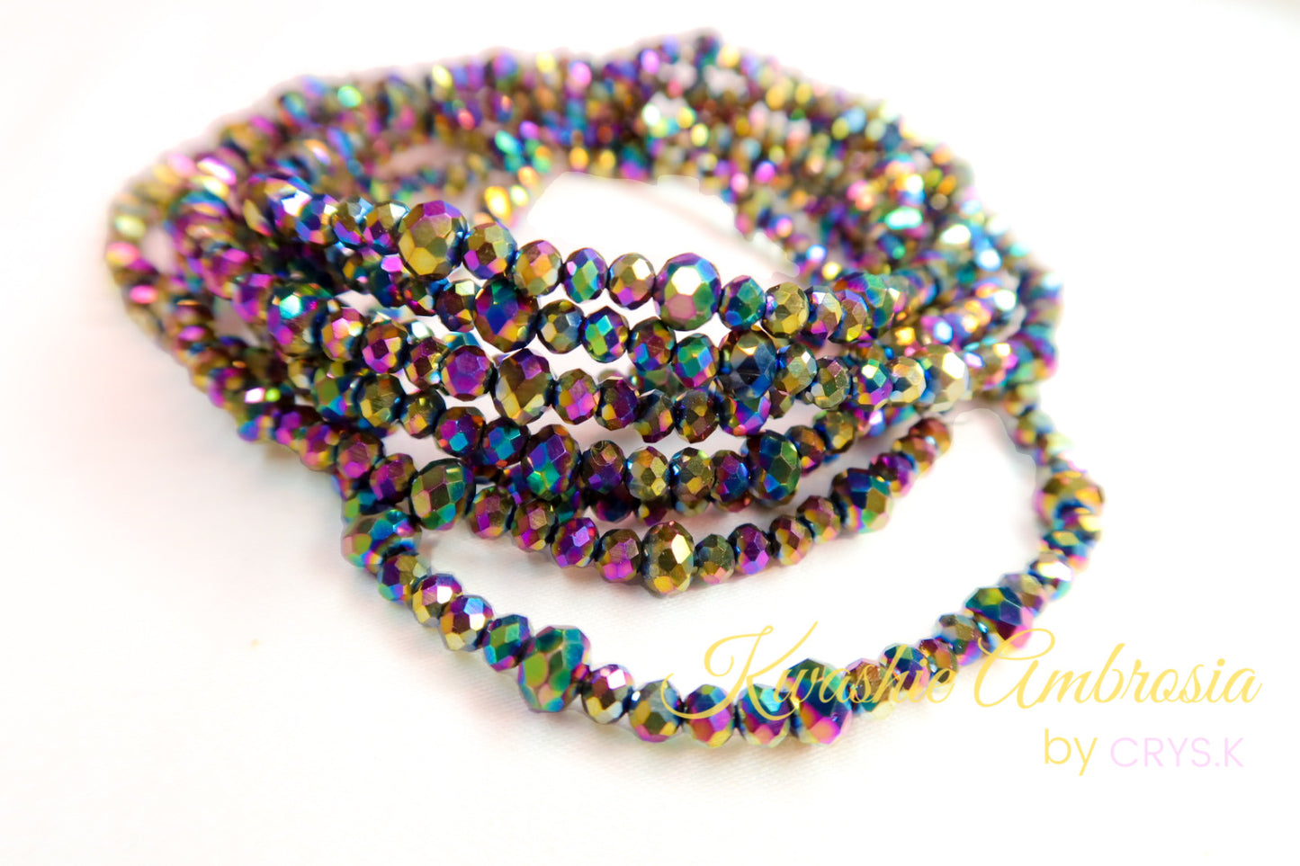 Crystal Anklet - Iridescent